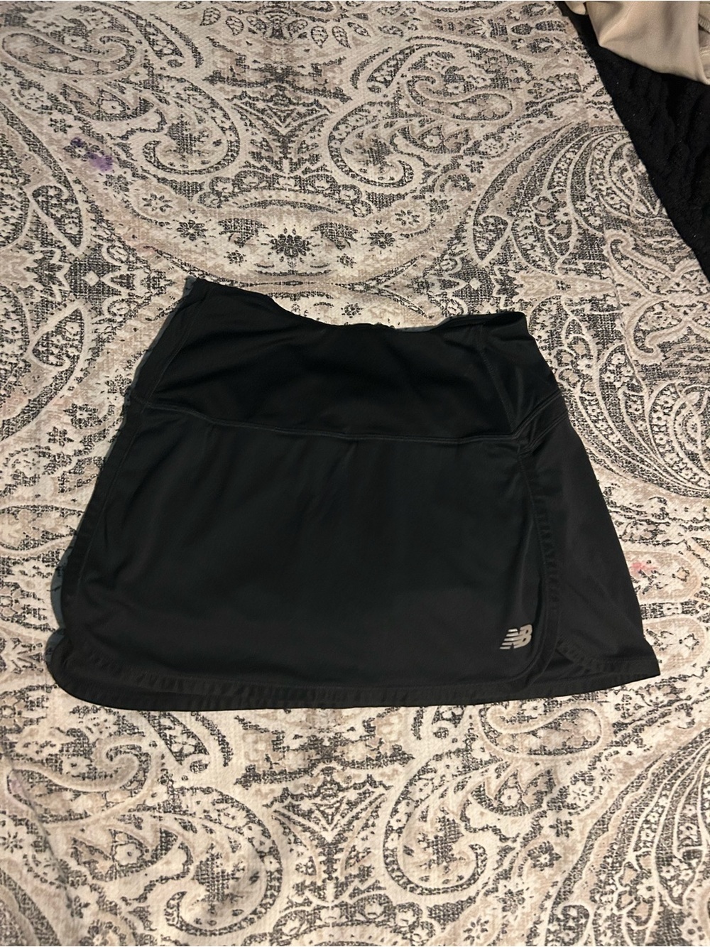 New Balance Black Performance Athletic Skort